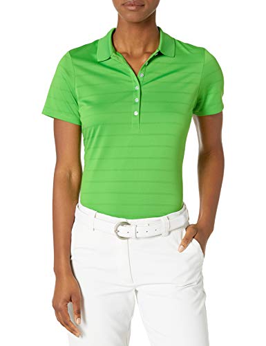 Callaway Damska koszulka golfowa z krótkim rękawem Opti-Vent Open Mesh Wibrujący Zielony XL