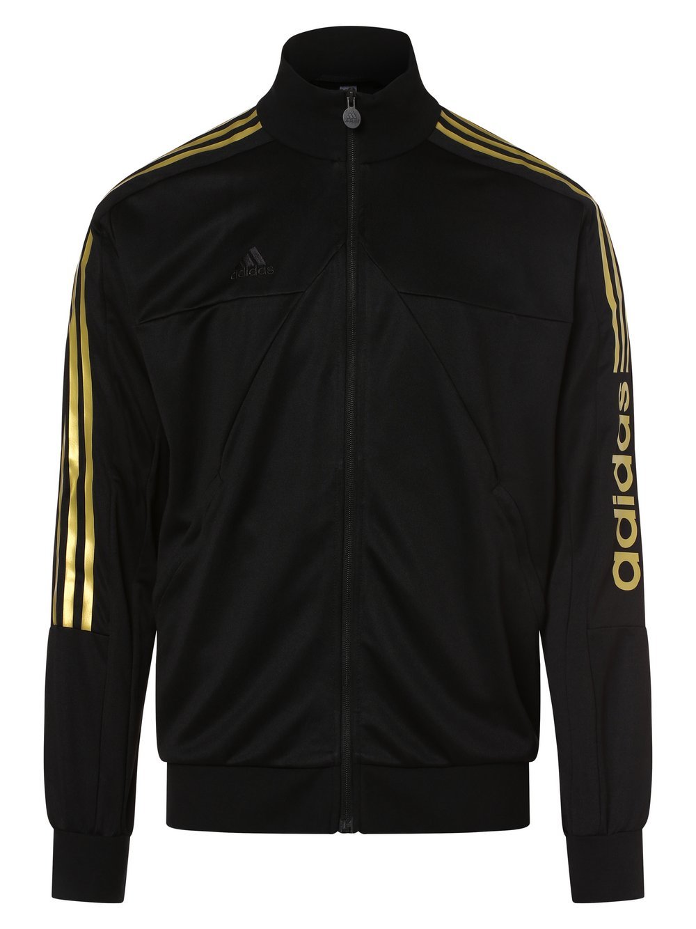 adidas Sportswear - Męska bluza rozpinana, czarny