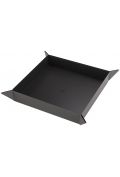 Gamegenic: Magnetic Dice Tray - Square - Black/Gray