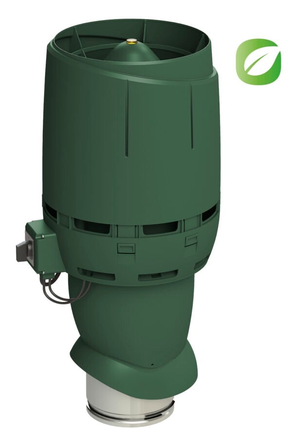 VILPE WENTYLATOR DACHOWY ECO FLOW 160P/500 ZIELONY - Specjalistyczny sklep - Raty 0% - Kup z PayPo i zapłać za 30 dni