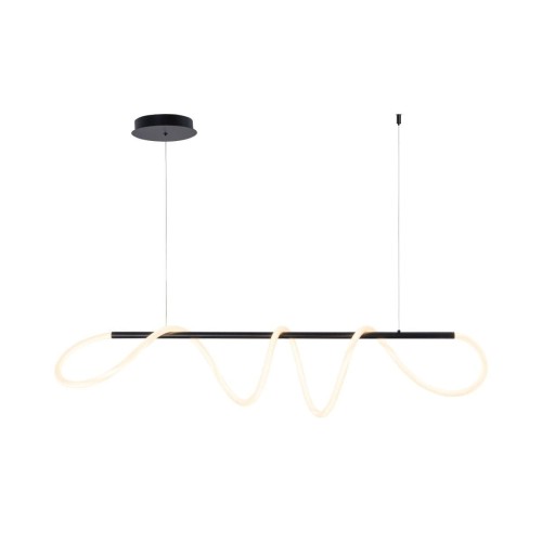 Balbo lampa wisząca 1xLED/45W czarna 20006PM-BK