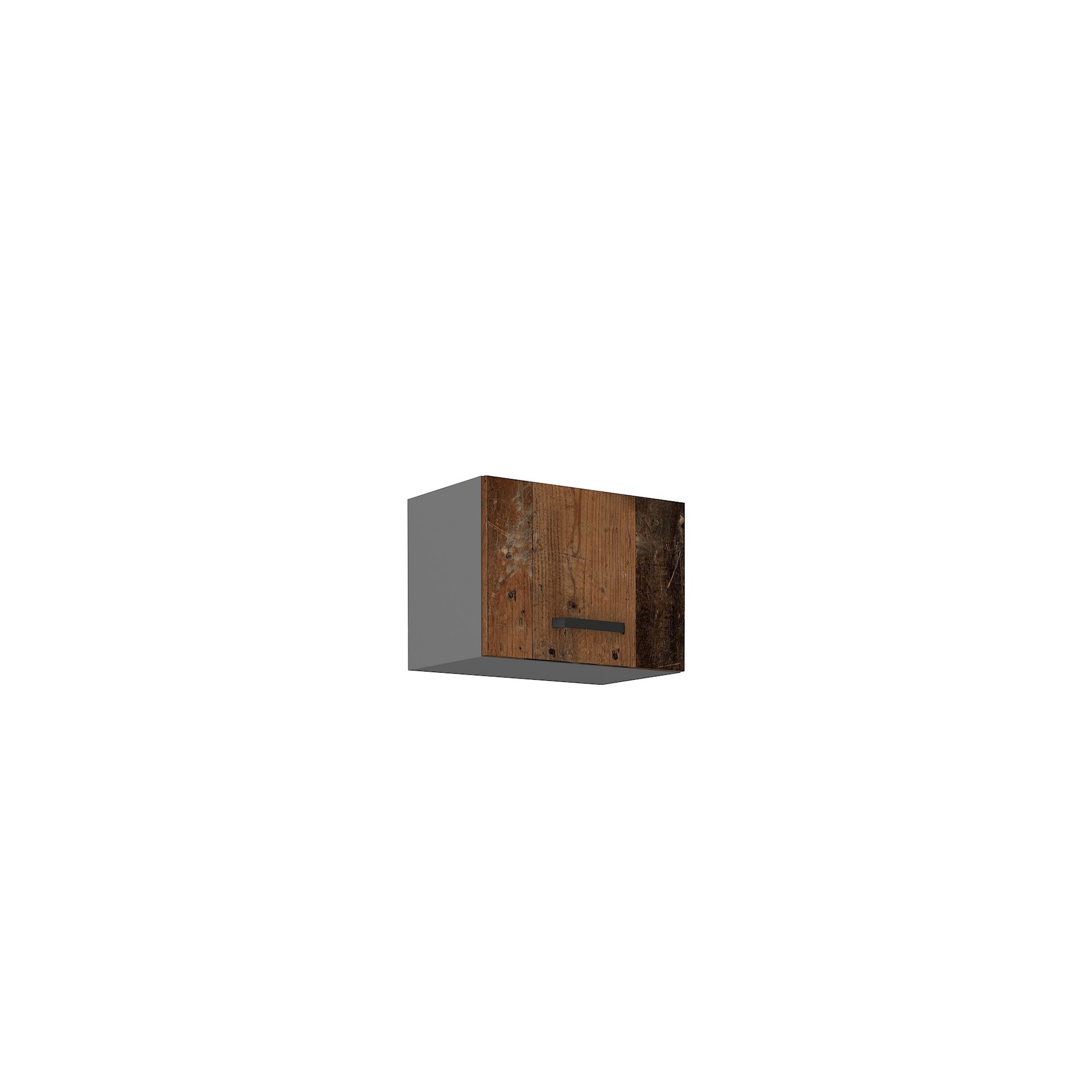 Szafka Górna Wisząca Nadokapowa 1 Klapa 50 GU-36 1F Old Style Stolarz Lempert Old Style Wood, Antracyt