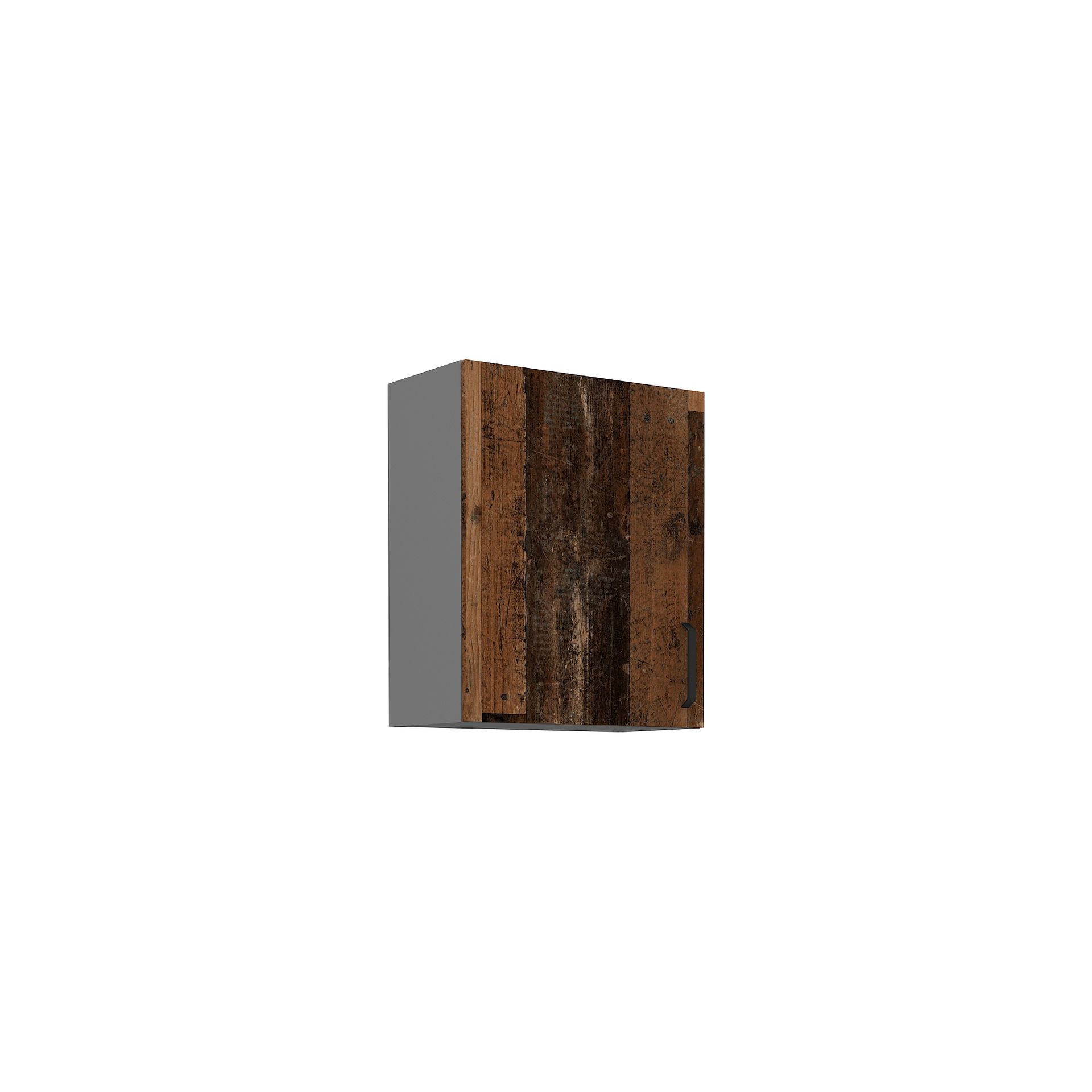 Szafka Górna Wisząca 60 G-72 1F Old Style Stolarz Lempert Old Style Wood, Antracyt