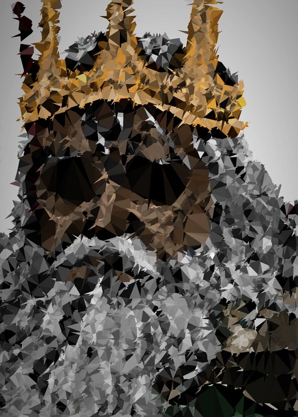 Plakat, POLYamory - Gwyn, Dark Souls, 40x50 cm