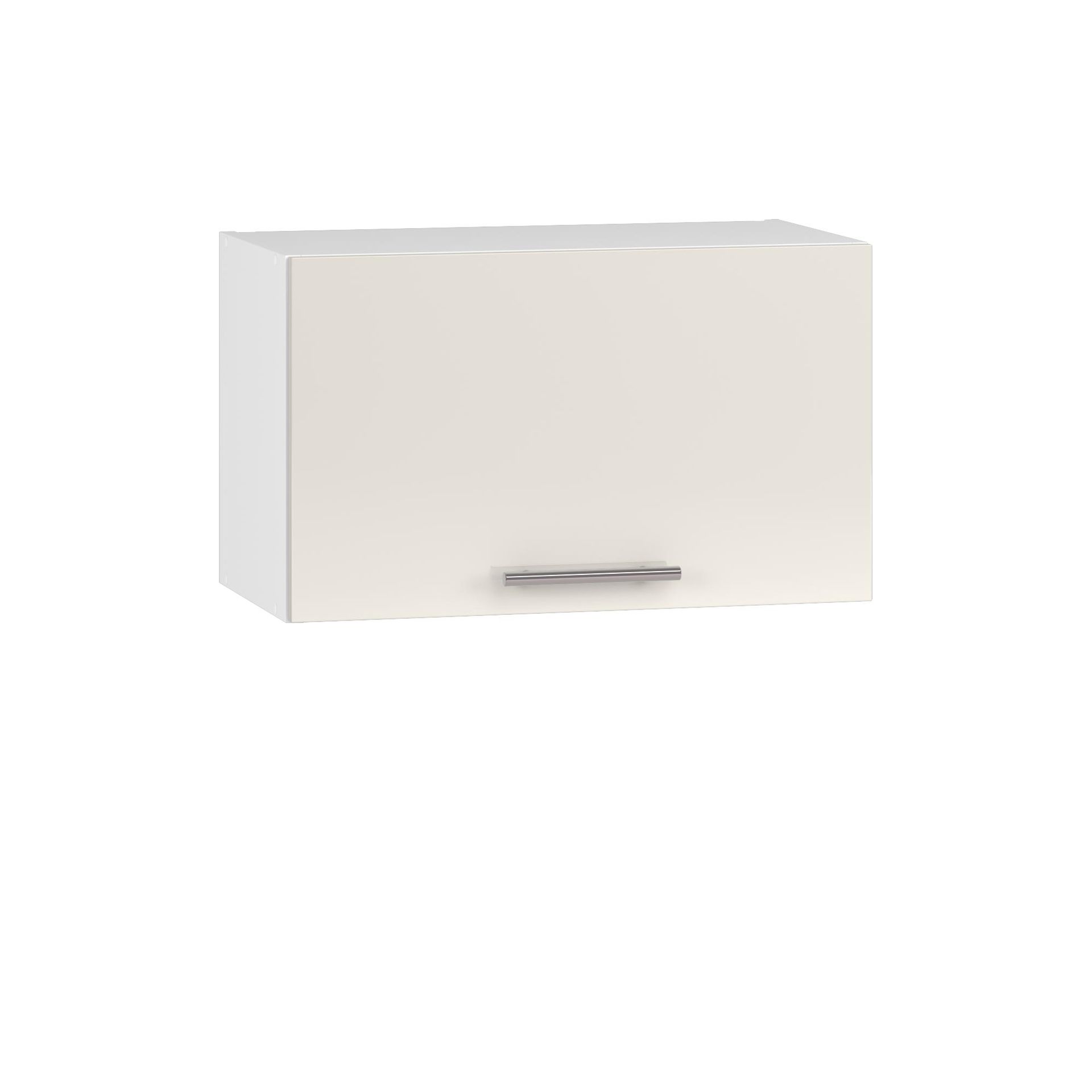 Szafka Górna Wisząca Okapowa 1 Klapa GO-60/36 Biały / Beżowy Połysk Vento Halmar Beż, Biały