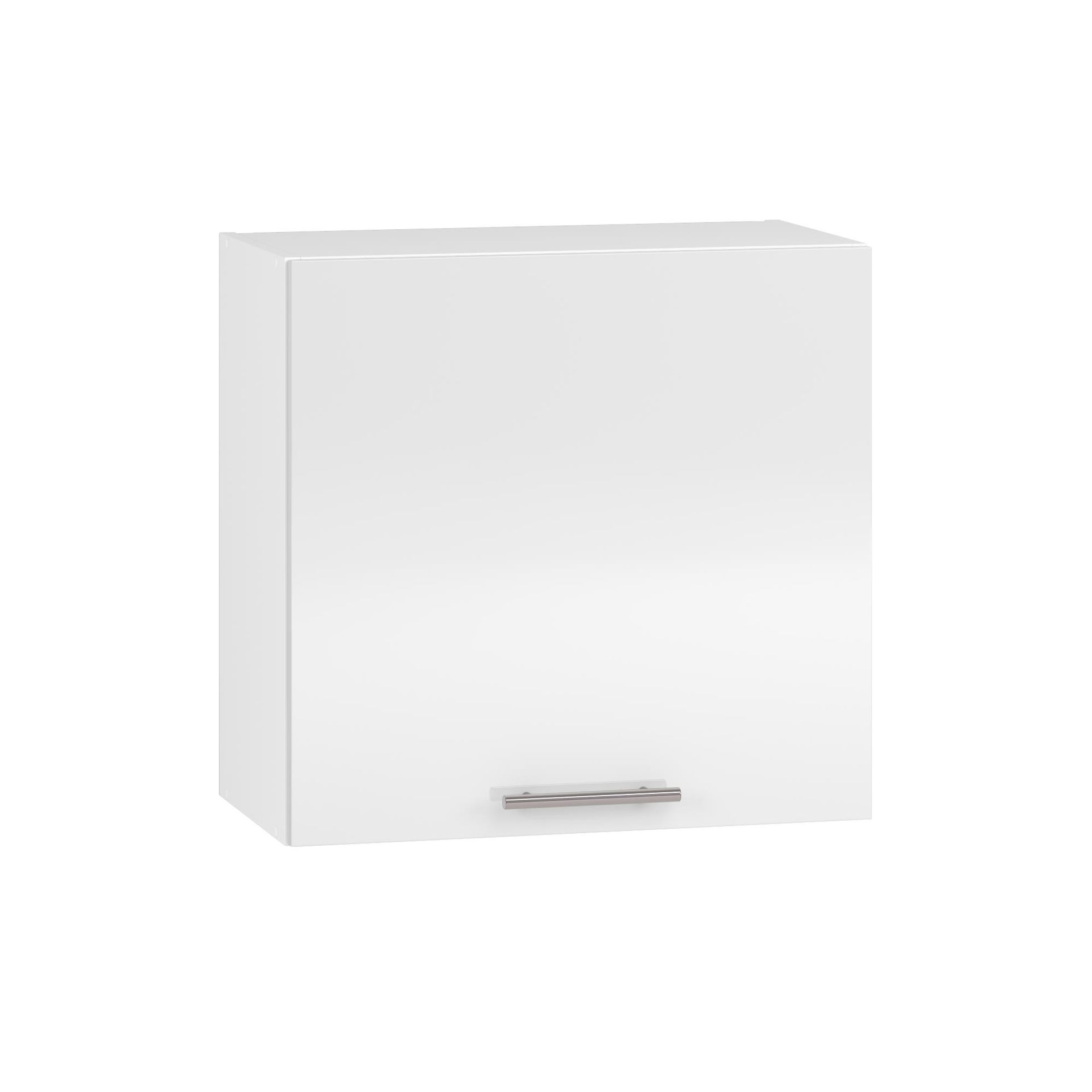 Szafka Górna Wisząca 1 Drzwi GOO-60/58 Biały / Biały Połysk Vento Halmar Biały