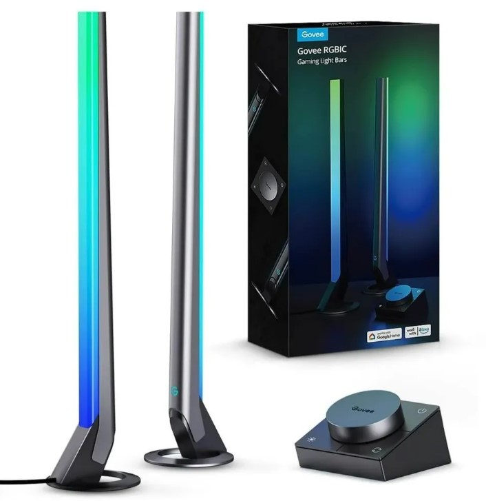 Govee H6047 Gaming Light Bars | Lampy LED | RGBIC, Wi-Fi, Alexa, Google Assistant | Darmowa dostawa | Wygodne RATY |