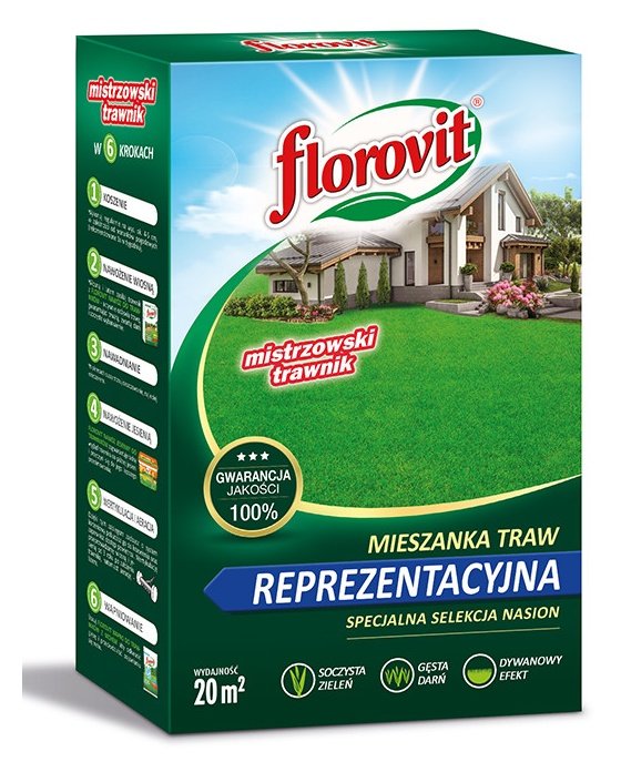 Florovit Mieszanka traw Reprezentacyjna 0,9 kg Inco