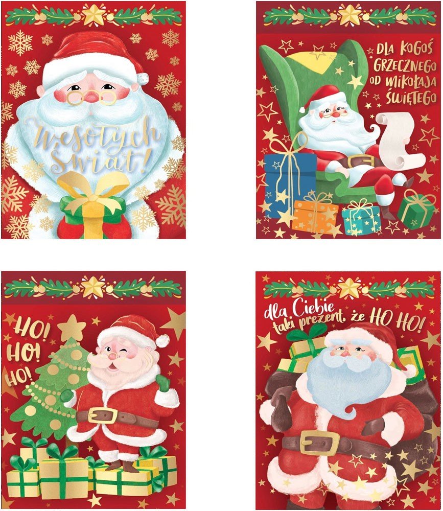 Kukartka, Torba QPM-108 BN Mikołaje (z498)