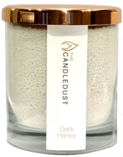 Candle Dust, Świeca proszkowa zapachowa w szkle Dark Honey, 160g