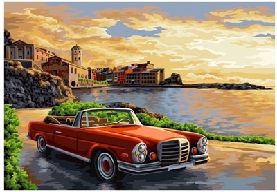 Diamentowa Mozaika Auto Cabrio