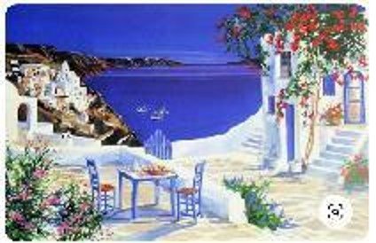 Diamentowa Mozaika Greckie Patio