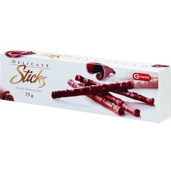 Carletti Czekoladowe paluszki mleczne chrupkie 75g
