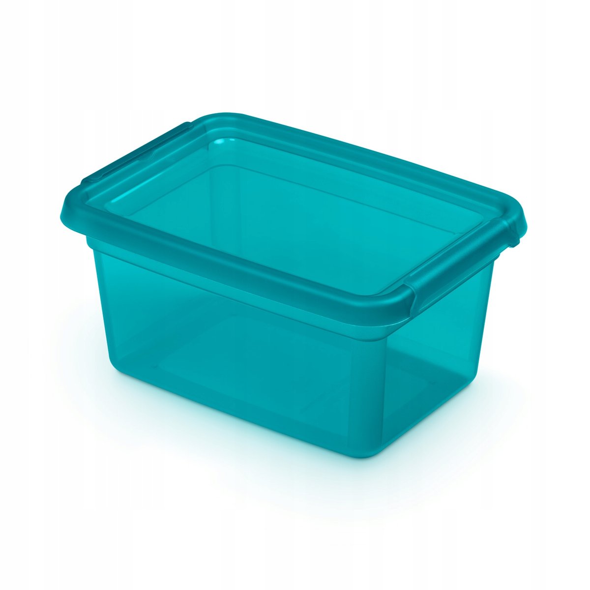 Organizer plastikowy POJEMNIK pudło pokrywa 1,5l 14x19x9 cm