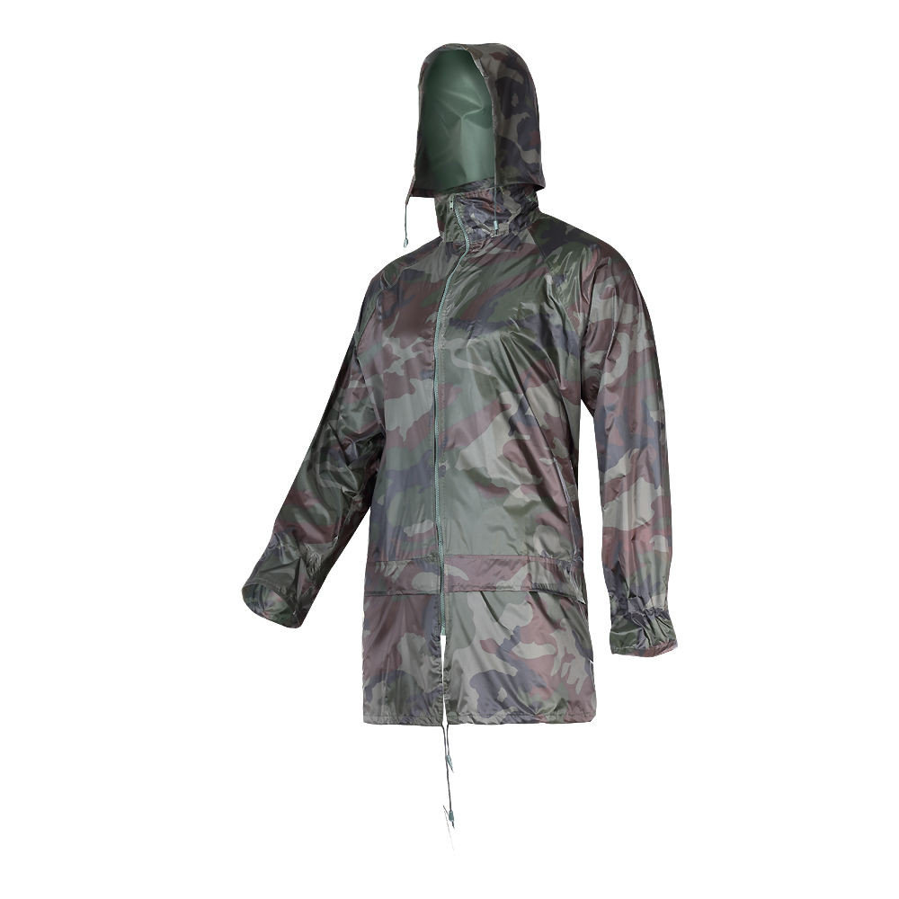 Komplet przeciwdeszczowy moro,