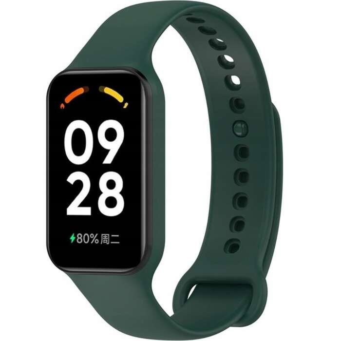 Zamienna silikonowa opaska pasek do Xiaomi Redmi SMART BAND 2 zielony