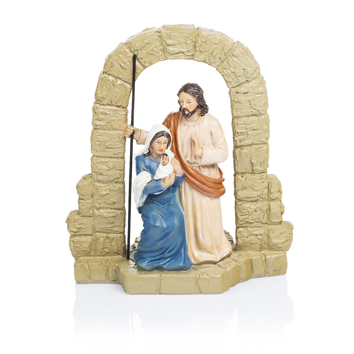ŚWIECZNIK na świeczka tealight T-light ŚWIĘTA RODZINA dekoracja PREZENT na święta BOŻE NARODZENIE