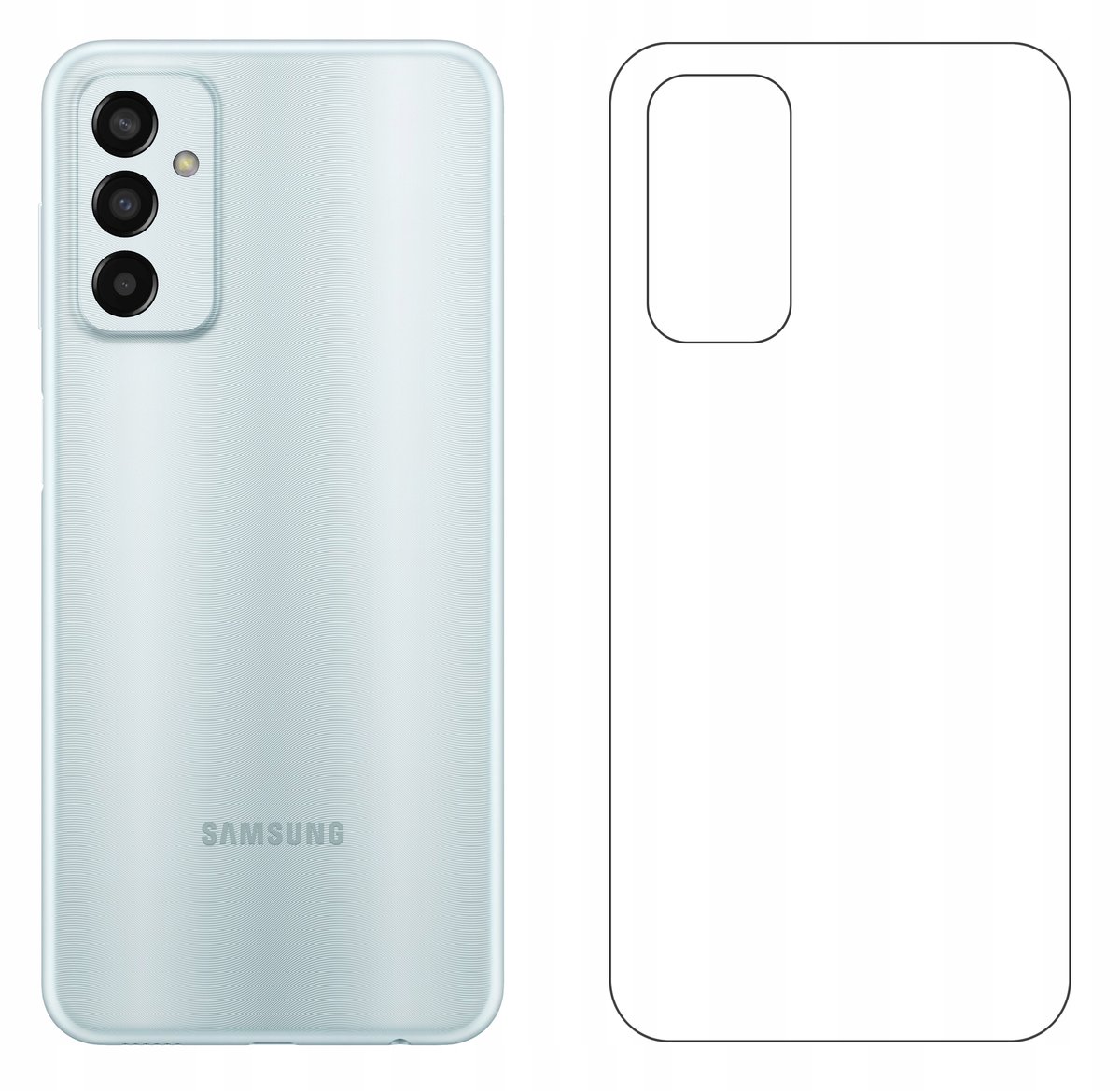 FOLIA HYDROŻELOWA NA TYŁ do Samsung Galaxy M13