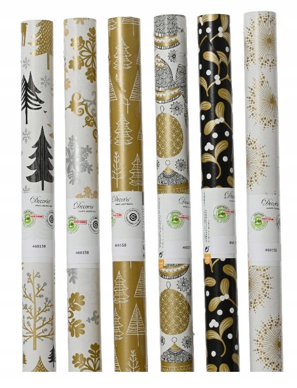 Papier prezentowy świąteczny do pakowania 200x70 cm 1szt