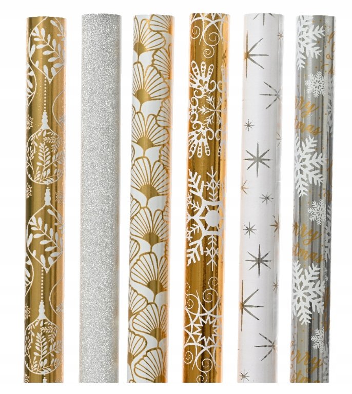 Papier prezentowy świąteczny do pakowania 150x70 cm 1szt