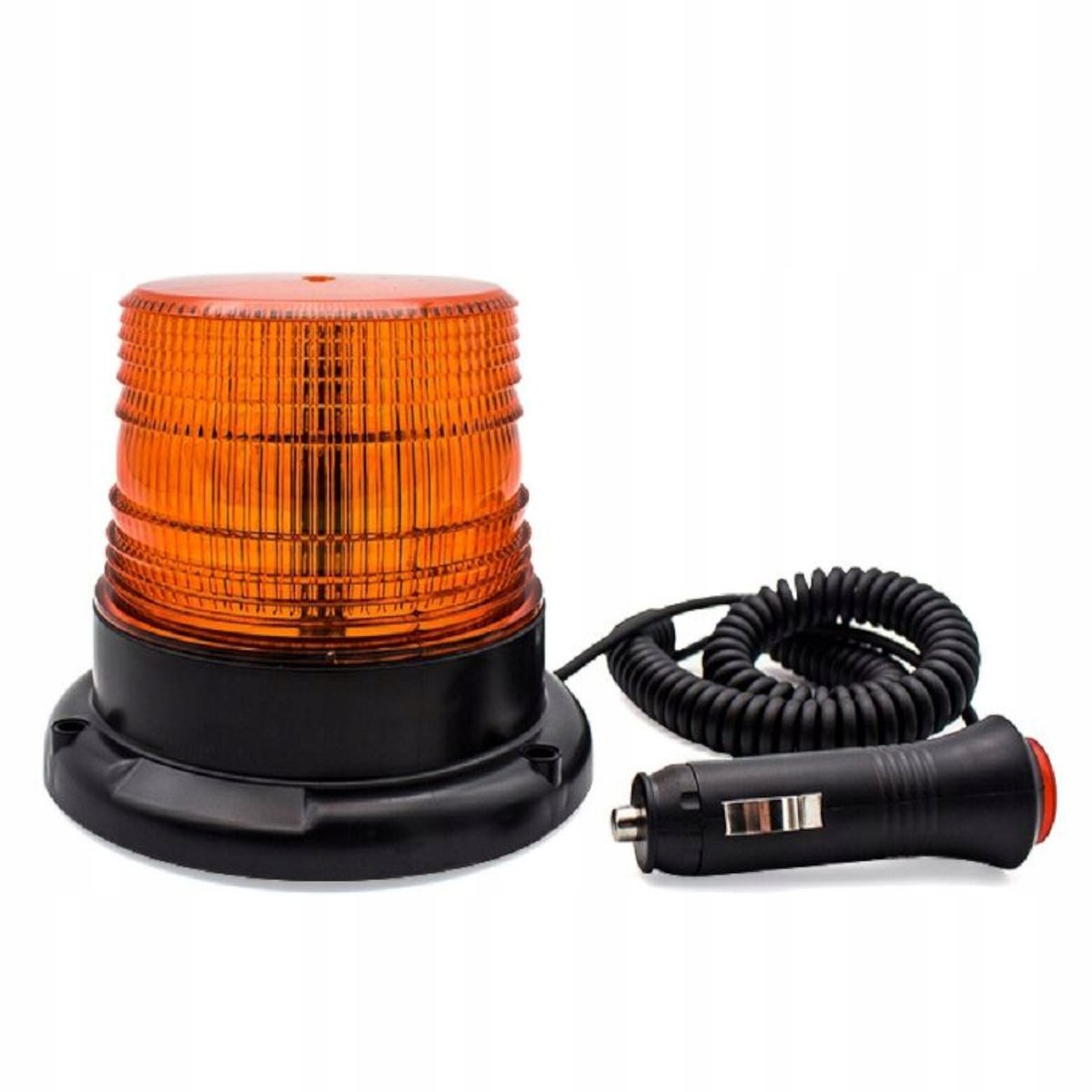 LAMPA BŁYSKOWA OSTRZEGAWCZA KOGUT MAGNES 12V 24V