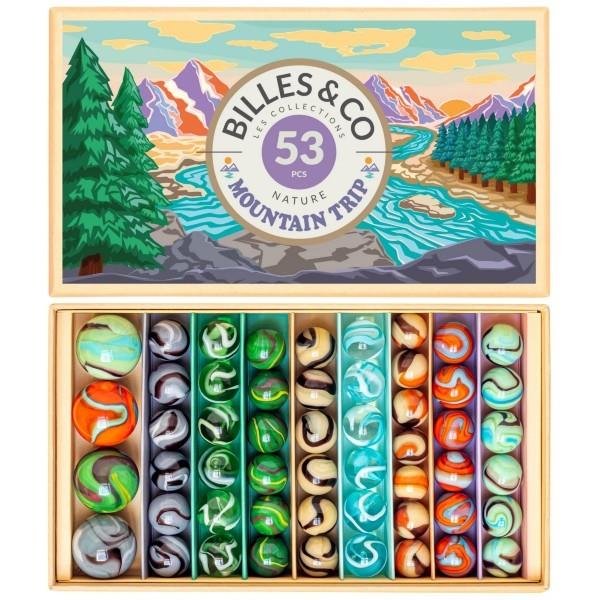 Billes & Co. Zestaw kulek Marble Box Mountain Trip