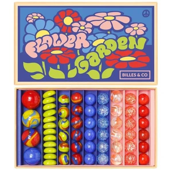 Billes & Co. Zestaw kulek Marble Box Flower Garden