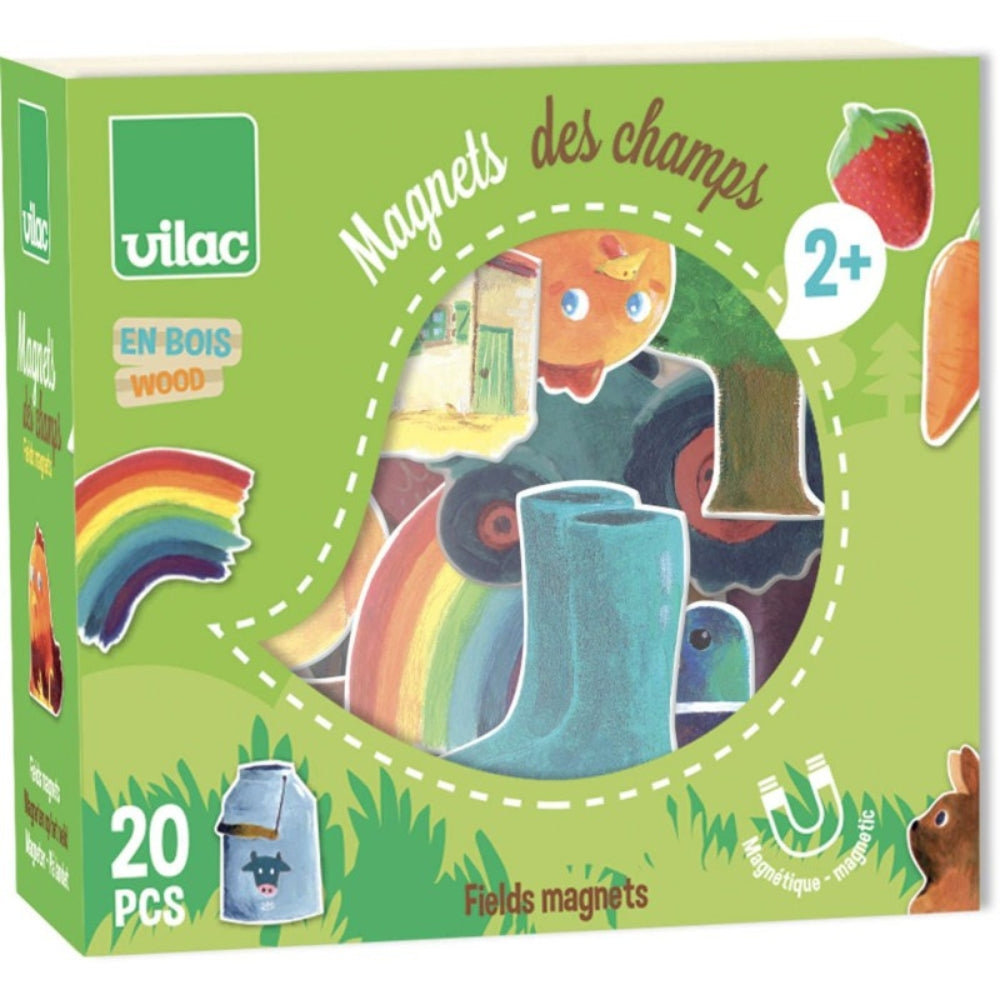 Vilac Magnesy dla dziecka Łąka 20 szt.