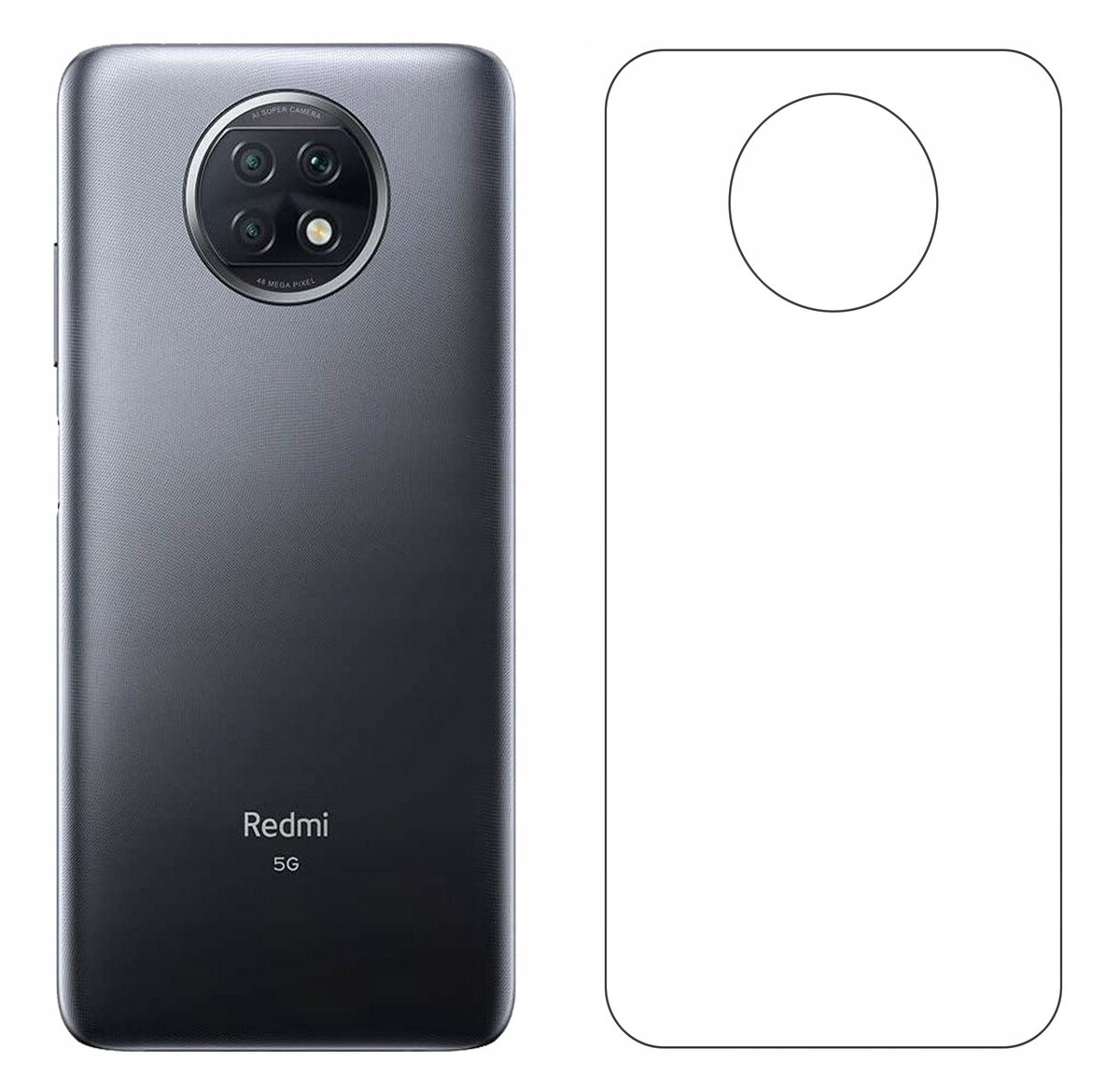 FOLIA HYDROŻELOWA NA TYŁ do Xiaomi Redmi Note 9T