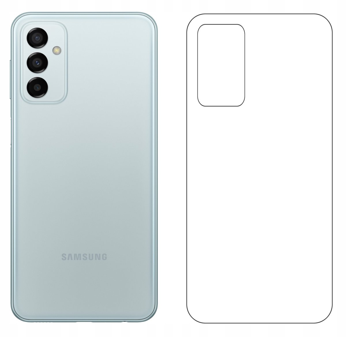 FOLIA HYDROŻELOWA NA TYŁ do Samsung Galaxy M23 5G