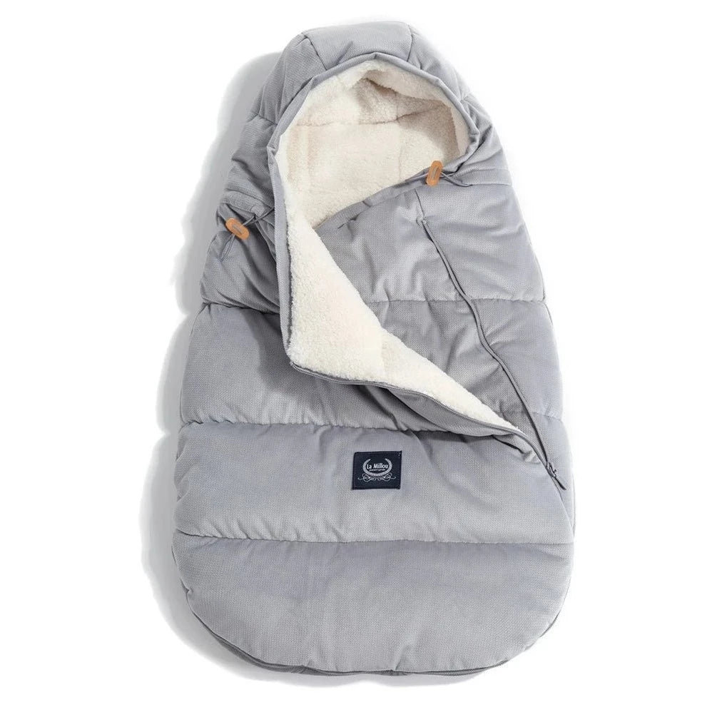 La Millou Śpiworek do wózka zimowy Baby Multi Dark Grey