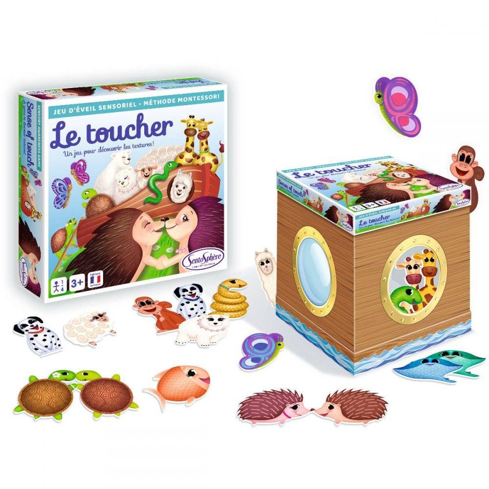 SentoSphere Gra sensoryczna Dotyk Montessori