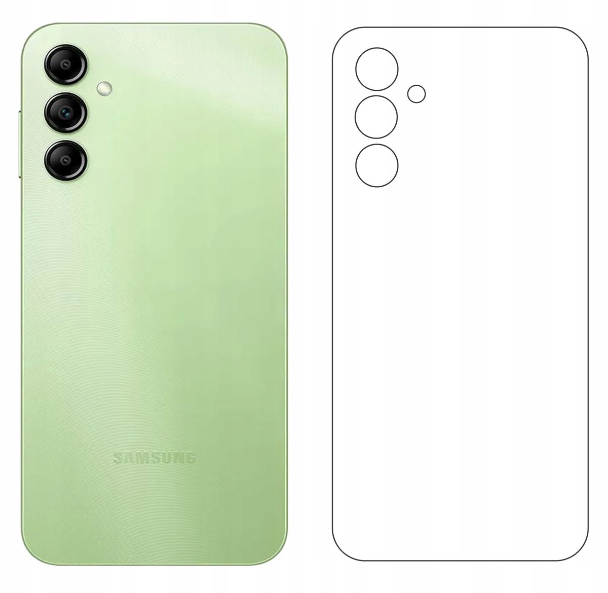 FOLIA HYDROŻELOWA NA TYŁ do Samsung Galaxy A14 5G