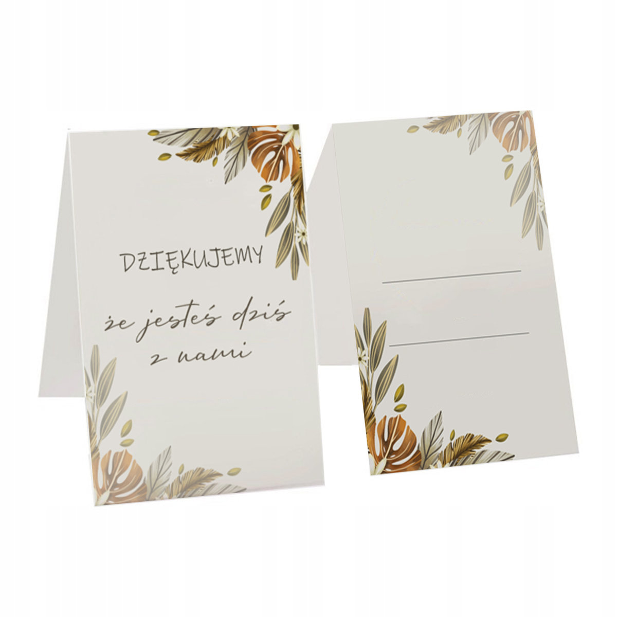 Wizytówki Winietki Na Stół Wesele Ślub Boho Wz4 Y7