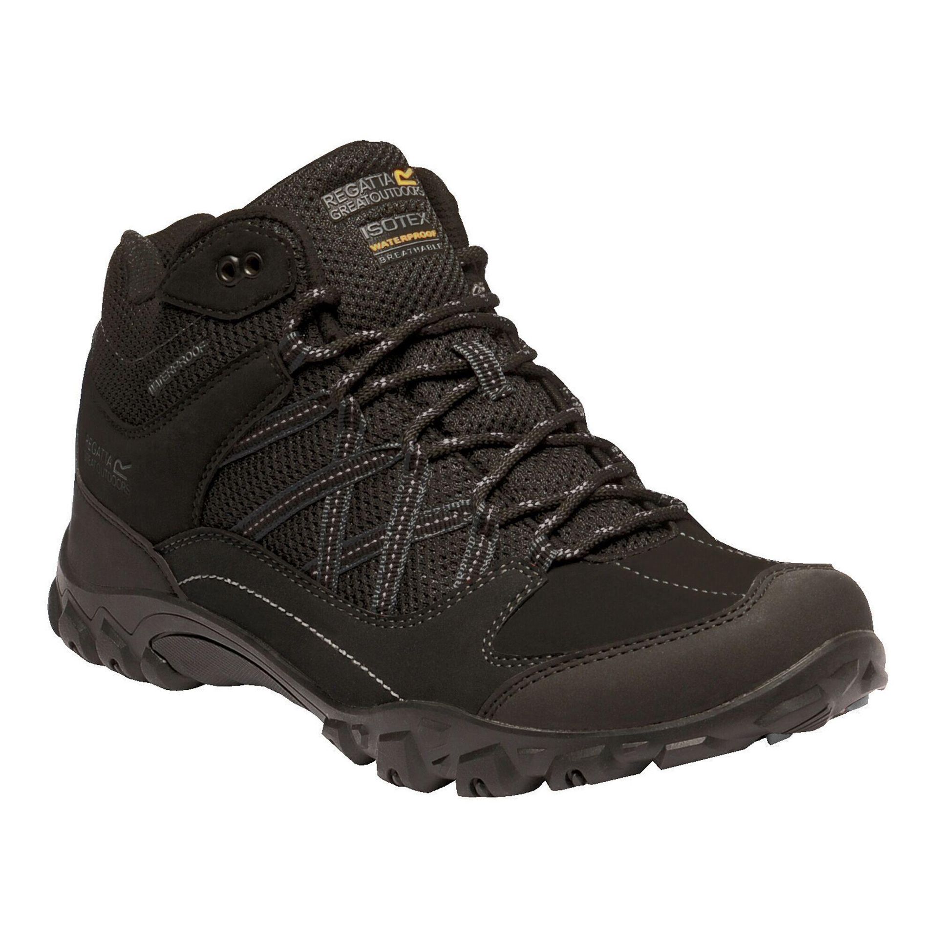 Regatta Męskie Buty Trekkingowe Edgepoint Mid Czarny, Rozmiar: 46