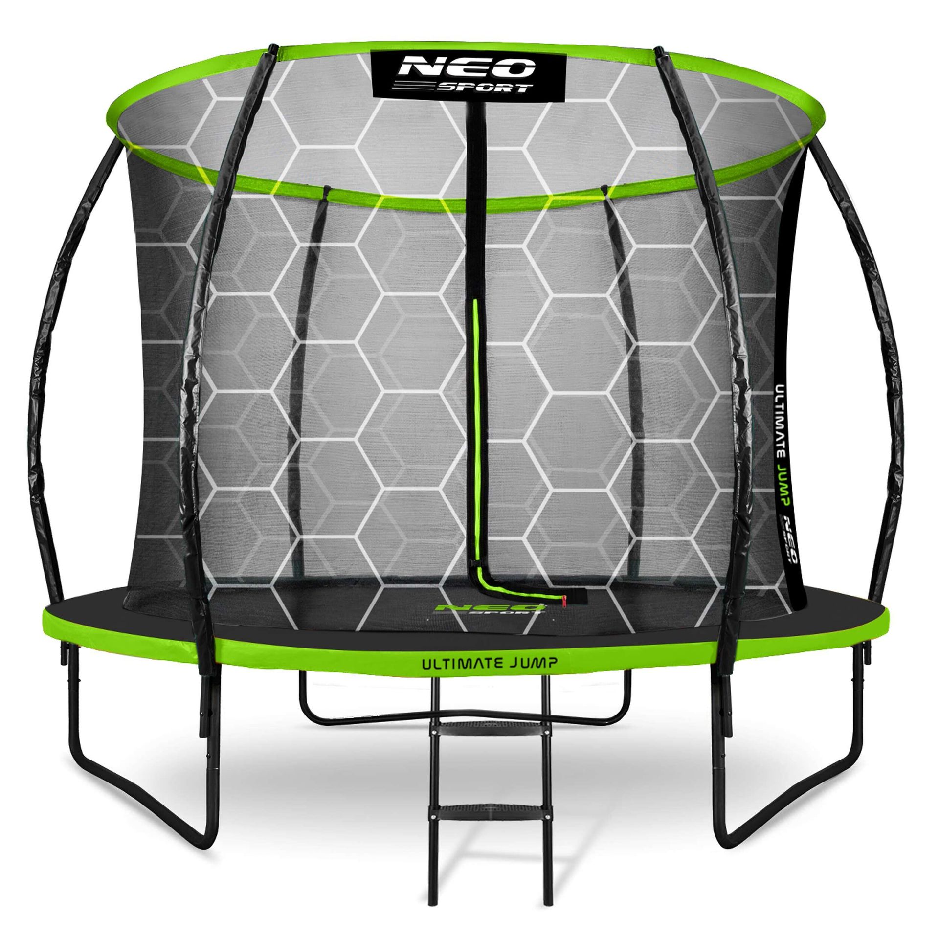 Trampolina ogrodowa Neo-Sport NS-08C221 Circle 252cm/8ft z siatką wewnętrzną