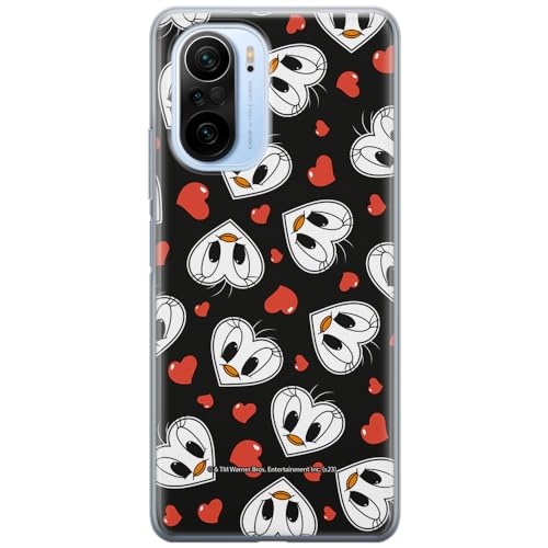 ERT GROUP etui na telefon Xiaomi MI 11i/ REDMI K40/K40 PRO/POCO F3/ F3 PRO, case oryginalny i oficjalnie licencjonowany przez Looney Tunes, wzór Tweety 018, optymalnie dopasowane, plecki z TPU