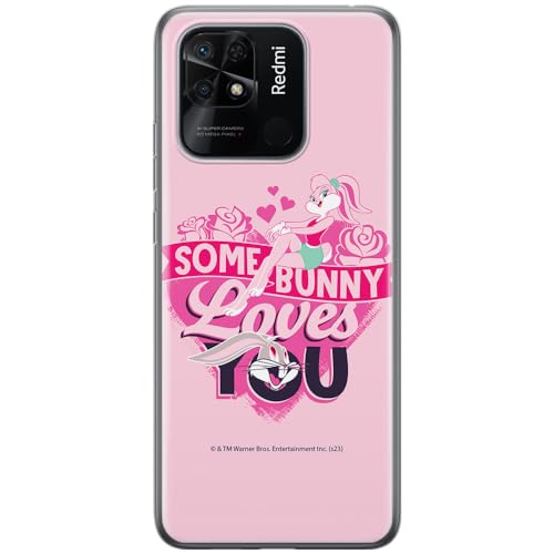 ERT GROUP etui na telefon Xiaomi REDMI 10C, case oryginalny i oficjalnie licencjonowany przez Looney Tunes, wzór Lola & Bugs 002, optymalnie dopasowane, plecki z TPU