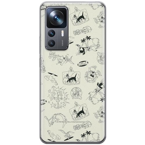 ERT GROUP etui na telefon Xiaomi 12T/ 12T pro/ K50 Ultra, case oryginalny i oficjalnie licencjonowany przez Looney Tunes, wzór Looney Tunes 026, optymalnie dopasowane, plecki z TPU