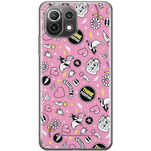 ERT GROUP etui na telefon Xiaomi 11 LITE 4G / 11 LITE 5G, case oryginalny i oficjalnie licencjonowany przez Looney Tunes, wzór Looney Tunes 027, optymalnie dopasowane, plecki z TPU