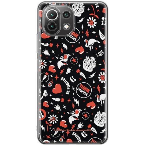 ERT GROUP etui na telefon Xiaomi 11 LITE 4G / 11 LITE 5G, case oryginalny i oficjalnie licencjonowany przez Looney Tunes, wzór Looney Tunes 027, optymalnie dopasowane, plecki z TPU