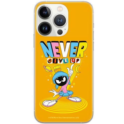 ERT GROUP etui na telefon Iphone 13 PRO, case oryginalny i oficjalnie licencjonowany przez Looney Tunes, wzór Marvin 005, optymalnie dopasowane, plecki z TPU