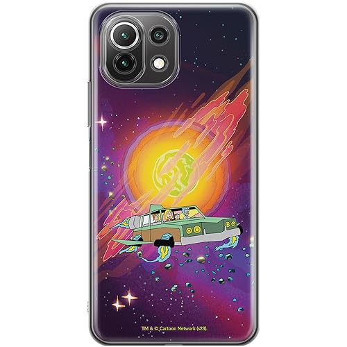 ERT GROUP etui na telefon Xiaomi 11 LITE 4G / 11 LITE 5G, case oryginalny i oficjalnie licencjonowany przez Rick and Morty, wzór Rick & Morty 046, optymalnie dopasowane, plecki z TPU