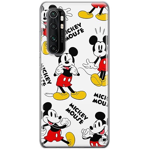 ERT GROUP etui na telefon Xiaomi MI NOTE 10 Lite, case oryginalny i oficjalnie licencjonowany przez Disney, wzór Mickey 050, optymalnie dopasowane, plecki z TPU
