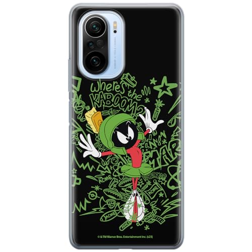 ERT GROUP etui na telefon Xiaomi MI 11i/ REDMI K40/K40 PRO/POCO F3/ F3 PRO, case oryginalny i oficjalnie licencjonowany przez Looney Tunes, wzór Marvin 007, optymalnie dopasowane, plecki z TPU