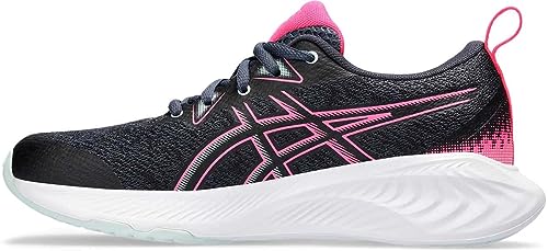 ASICS Gel-Cumulus 25 GS, Sneaker, Tarmac/Hot Pink, 34.5 EU, Tarmac Hot Pink