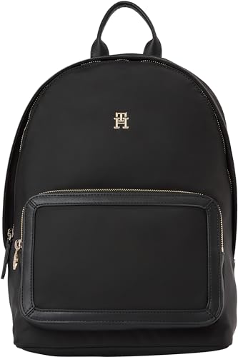 Tommy Hilfiger Damski plecak TH Essential S, czarny, jeden rozmiar, Czarny