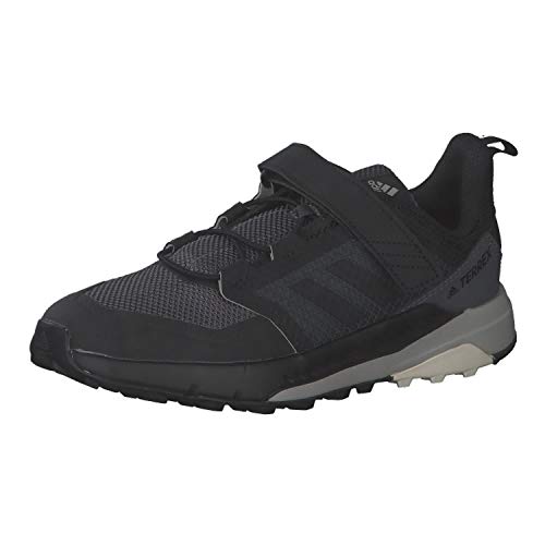 adidas Unisex dziecięce buty trekkingowe Terrex Trailmaker Cf K High Rise, Gricin Negbás Alumin - 33.5 EU