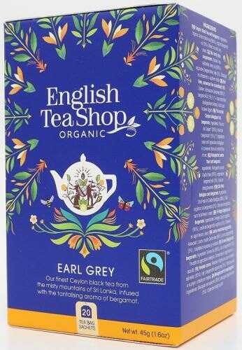 Herbata EARL GREY FAIR TRADE BIO (20 x 2,25 g) 45 g English Tea Shop Organic