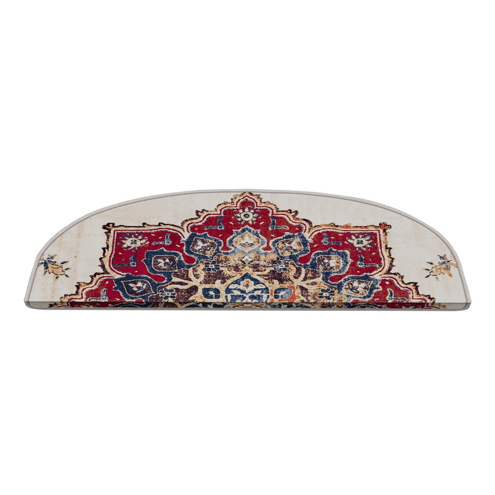 Dywaniki na schody zestaw 16 szt. 20x65 cm Floral Path – Vitaus